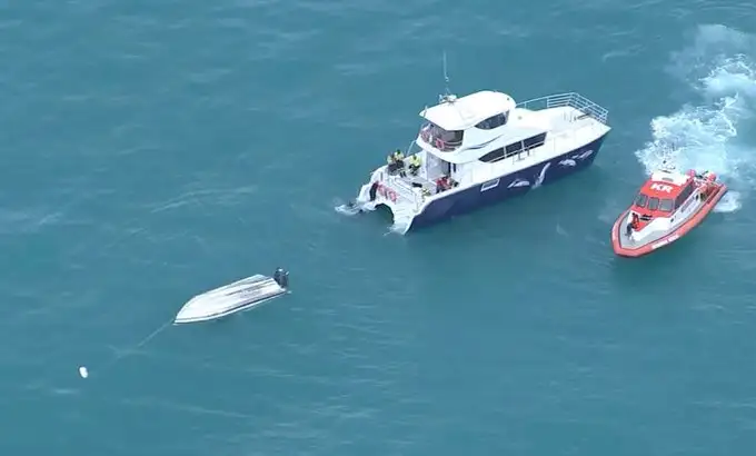 Nueva Zelanda: cinco turistas murieron en un naufragio tras chocar con una ballena