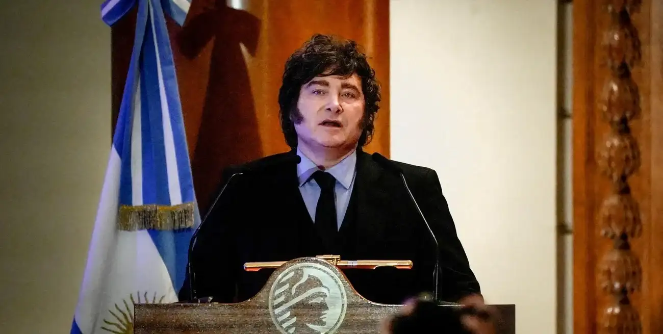 Javier Milei será el orador principal del Argentina Week. REUTERS/Mariana Nedelcu
