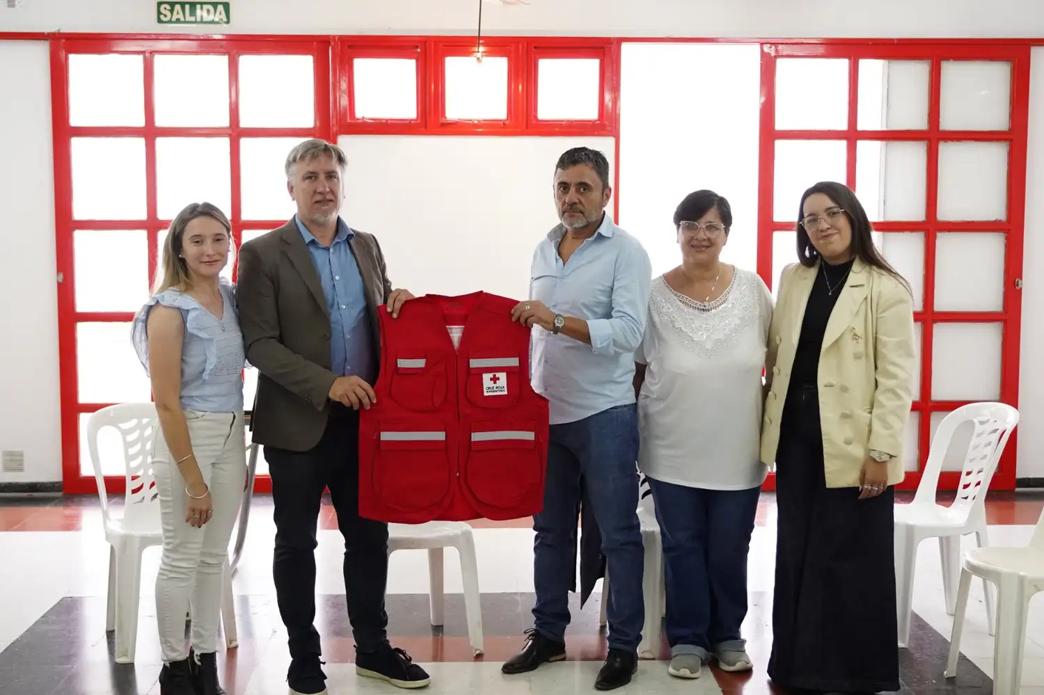 Se presentó la nueva comisión de la Cruz Roja filial San Francisco.