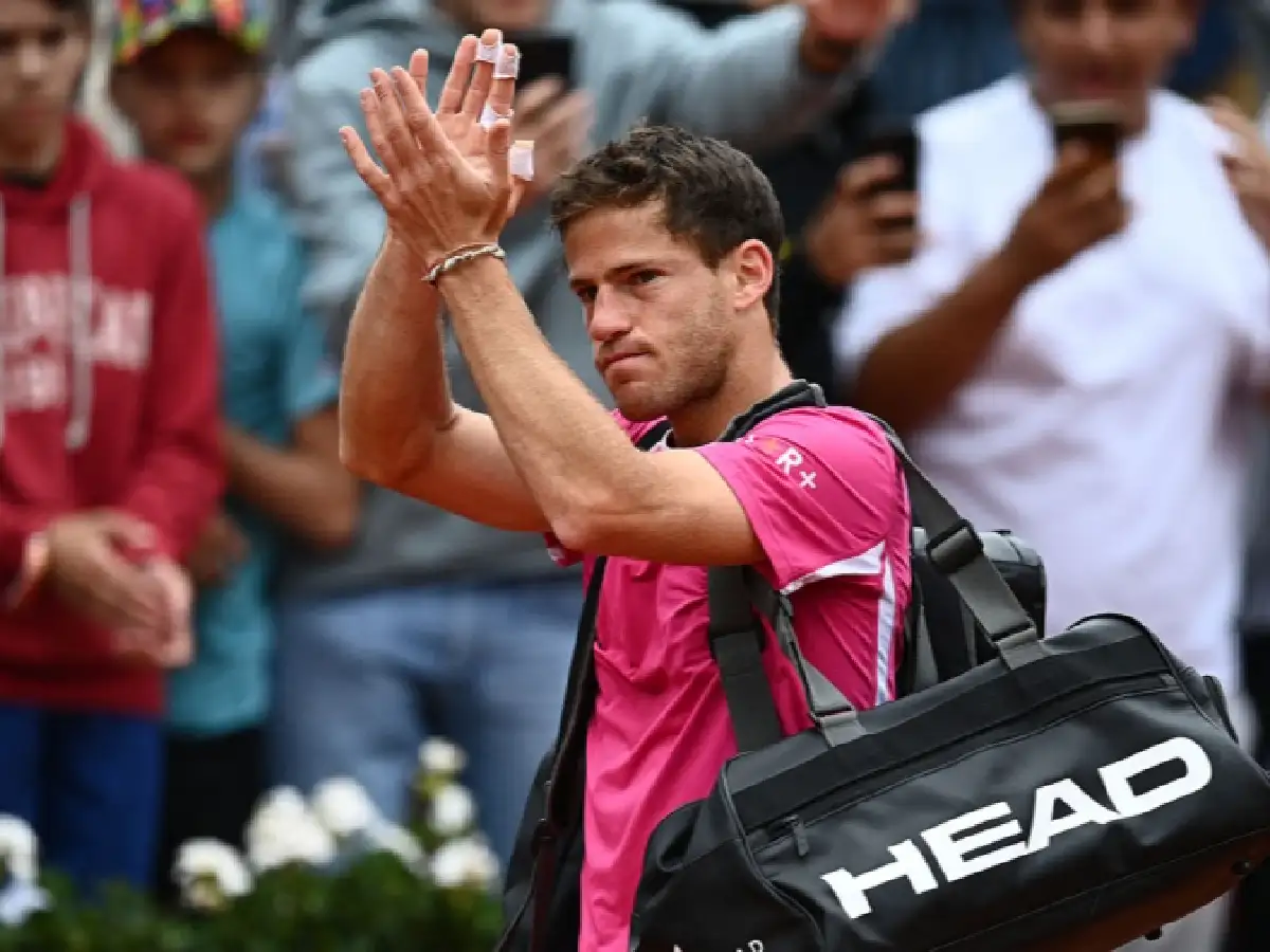 Schwartzman se despidió de Roland Garros
