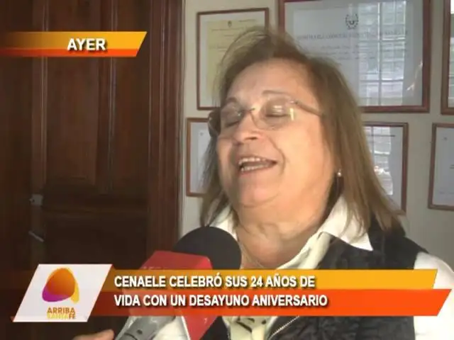 Cenaele celebró sus 24 años de vida con un desayuno aniversario