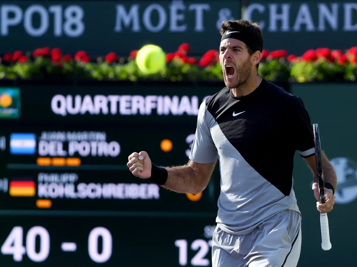 “Delpo” a semis en Indian Wells