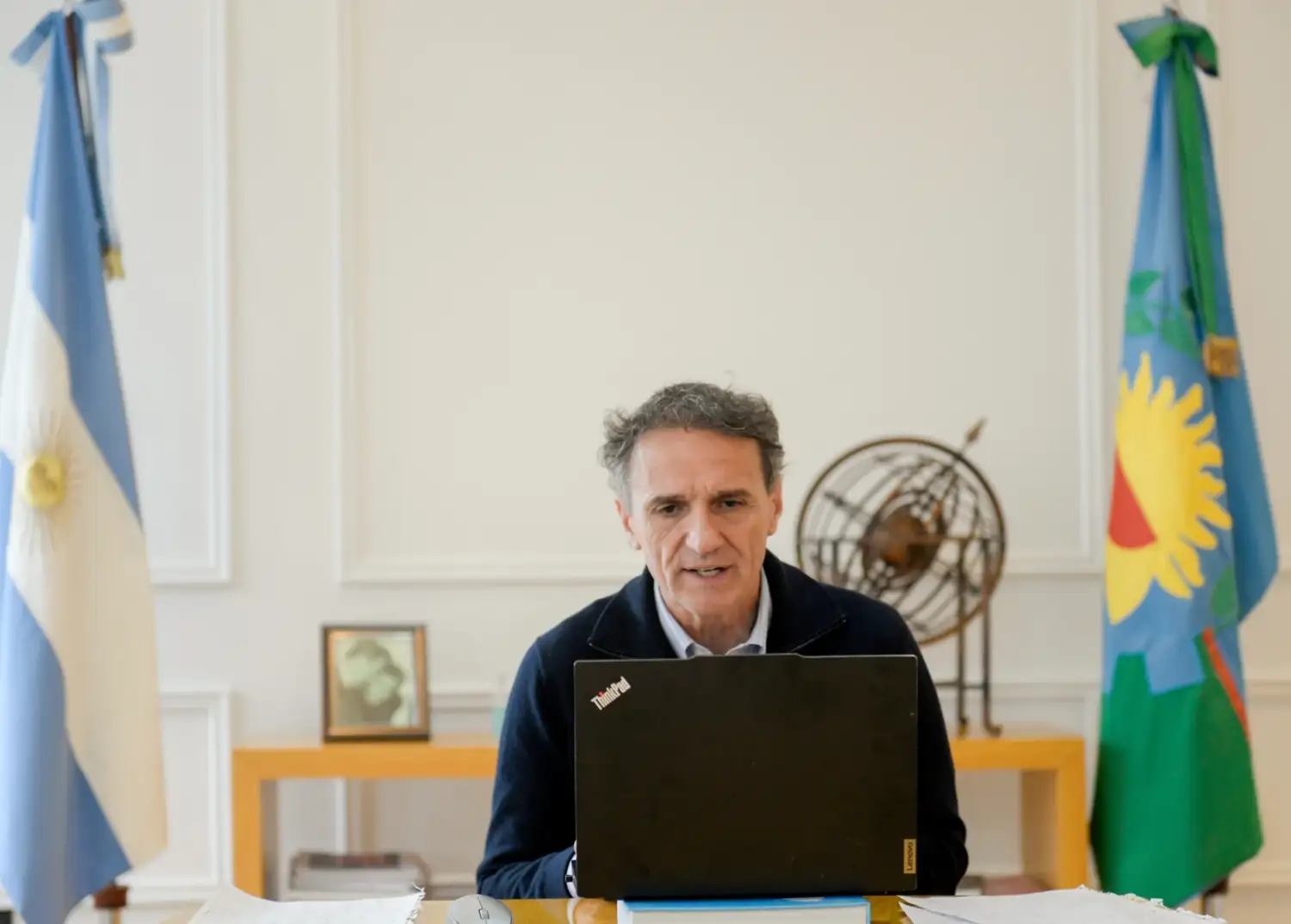 Katopodis: “Vinimos a denunciar esta estafa que solo beneficia a los grupos económicos amigos de Milei y Caputo”