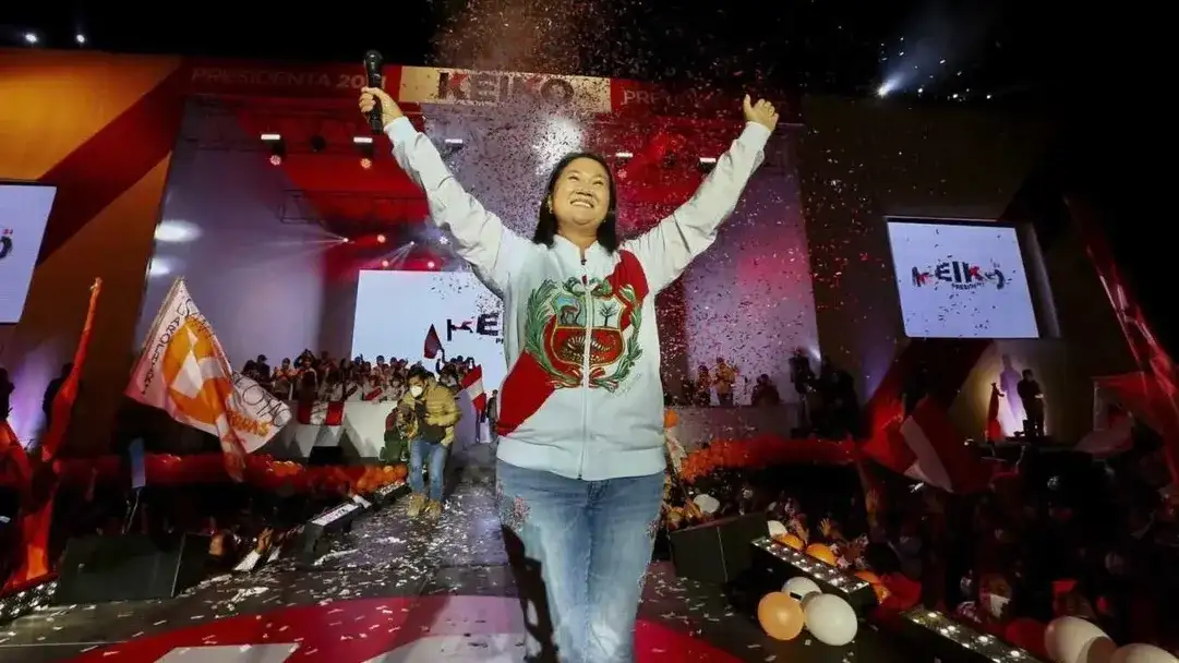 Keiko Fujimori, líder de Fuerza Popular.