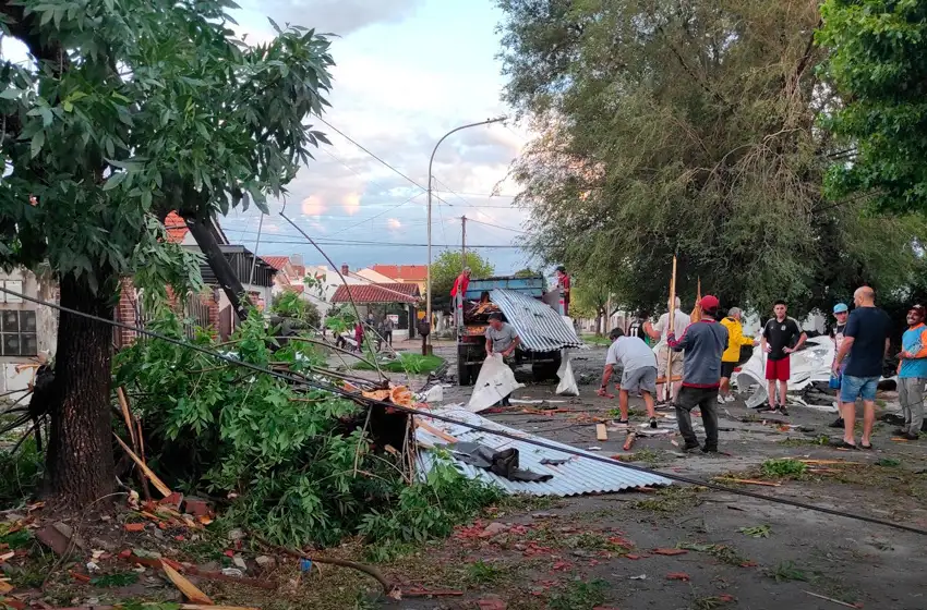 Temporal en Miramar: "Kicillof se comprometió a enviar recursos"