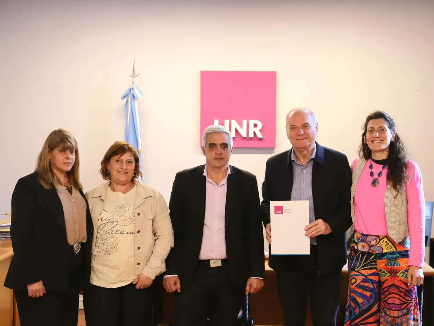 Franco Bartolacci y Norberto Gizzi encabezaron el acto.