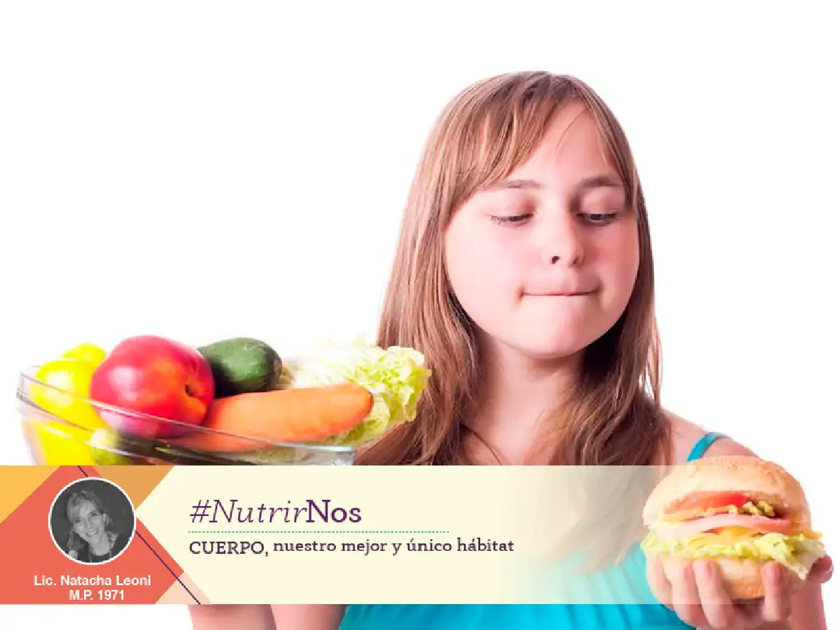 La alimentación en  la adolescencia