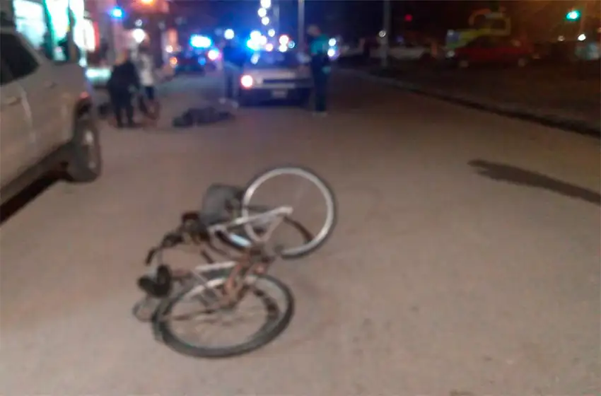 Atropellaron a un ciclista de 79 años