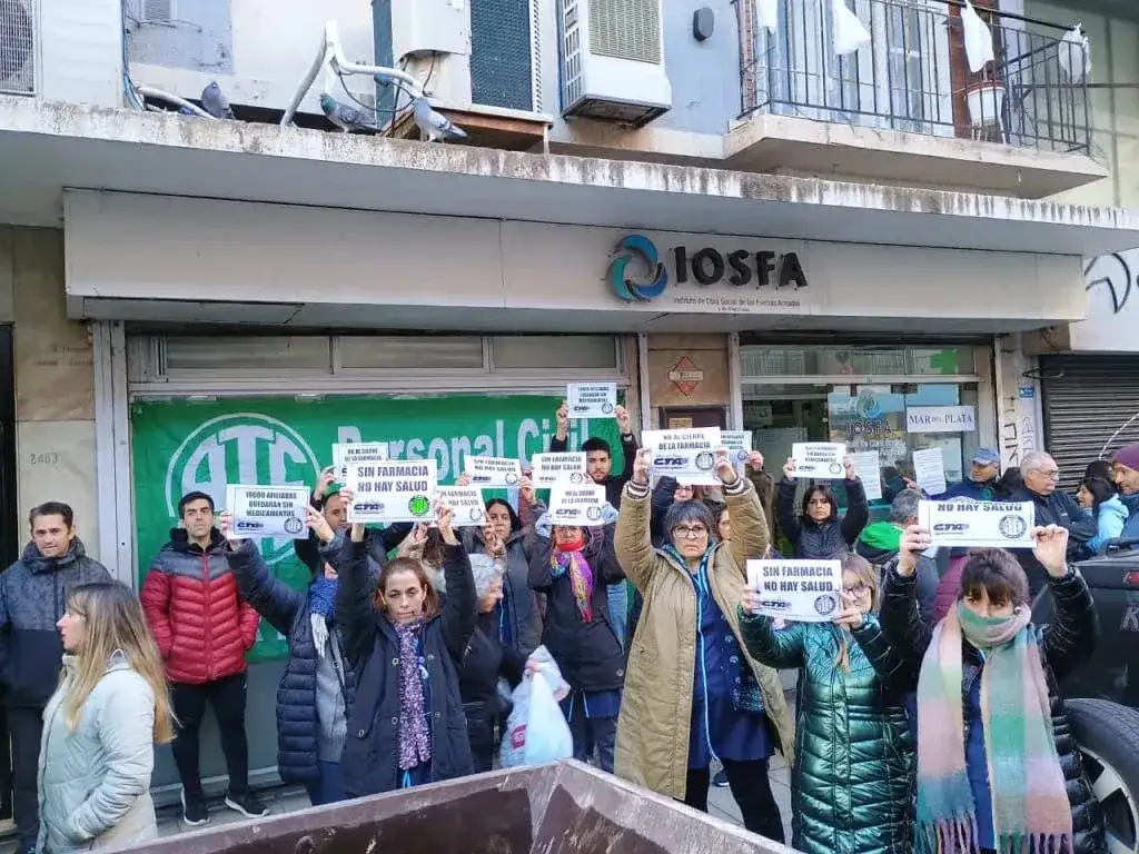 El gremio cuestionó las medidas y expresó su rechazo al cierre de los establecimientos dependientes de IOSFA.