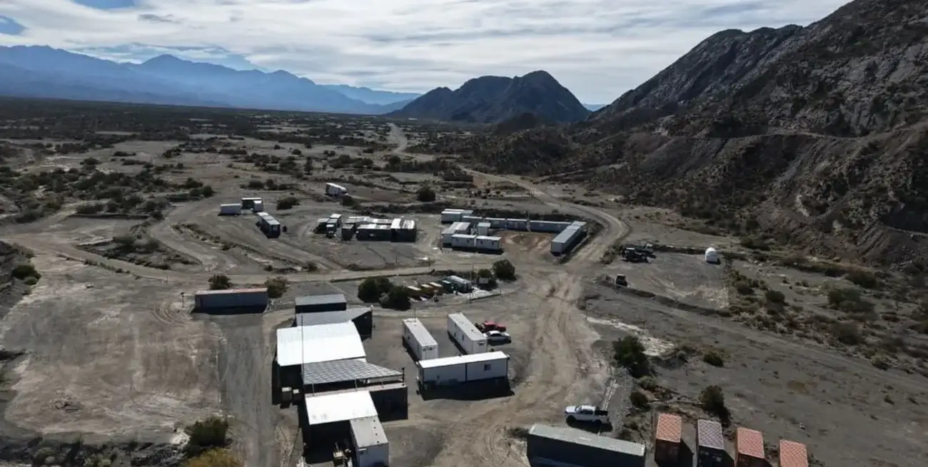 La minería es uno de los pocos sectores donde hay inversiones productivas. Gobierno de San Juan.