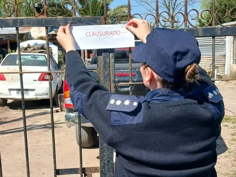 Clausuraron un taller y secuestraron autopartes de origen no acreditado