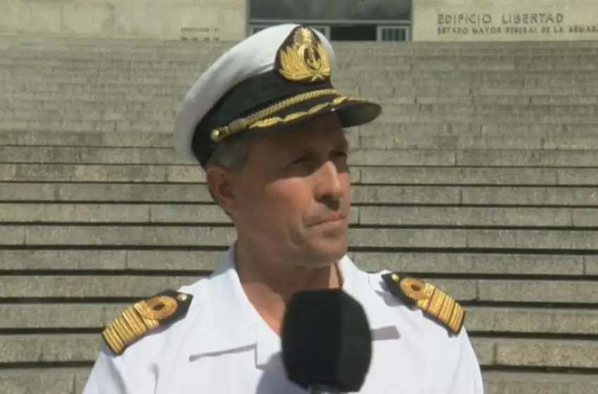 La Armada afirmó "estar en sintonía" con los dichos de Aguad