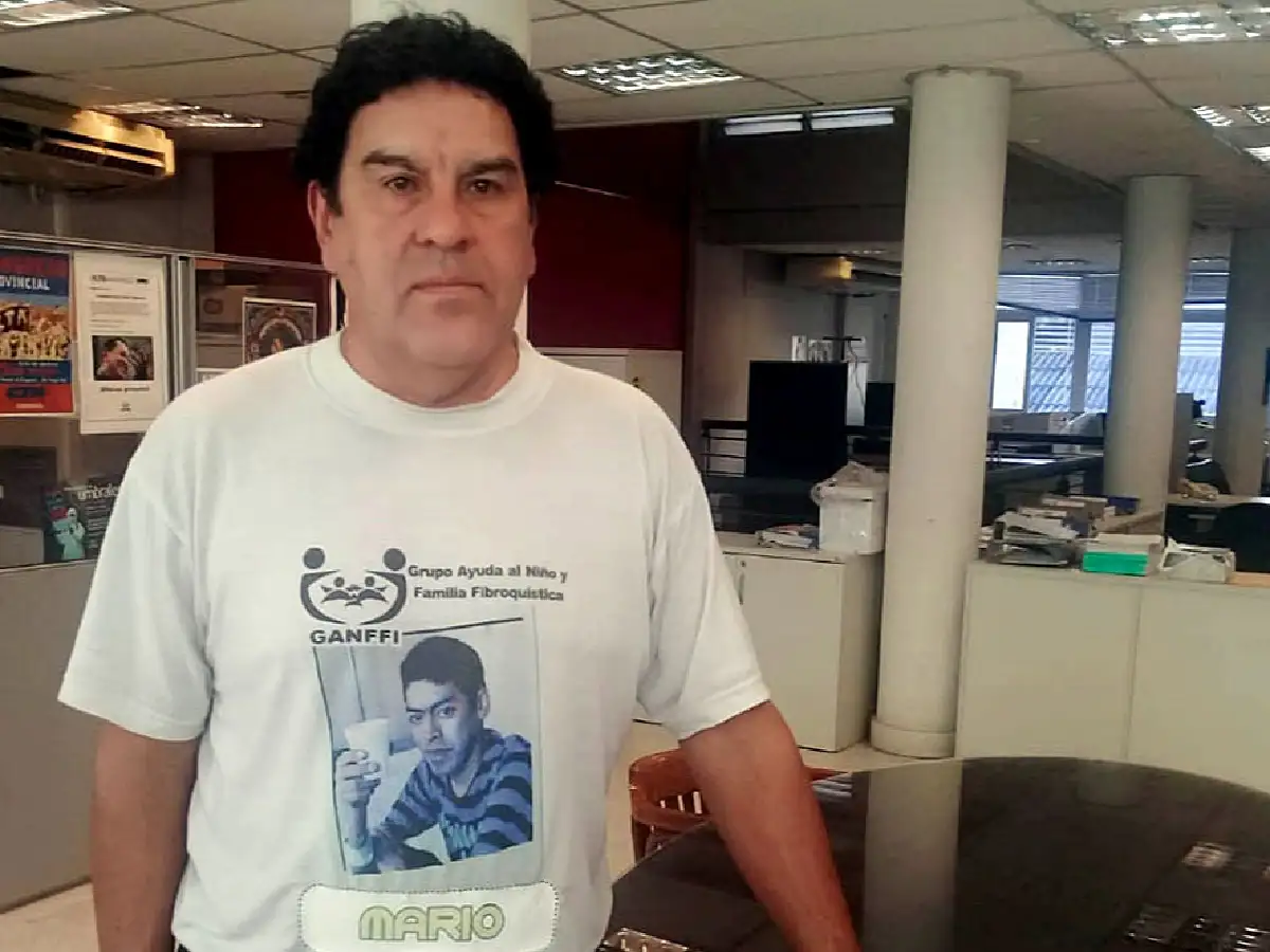 Luis recorrerá el país en bicicleta para pedir por una Ley Nacional de Fibrosis Quística