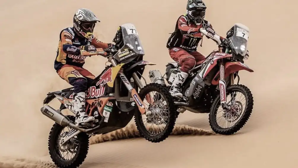 Luciano Benavides abandonó el Dakar