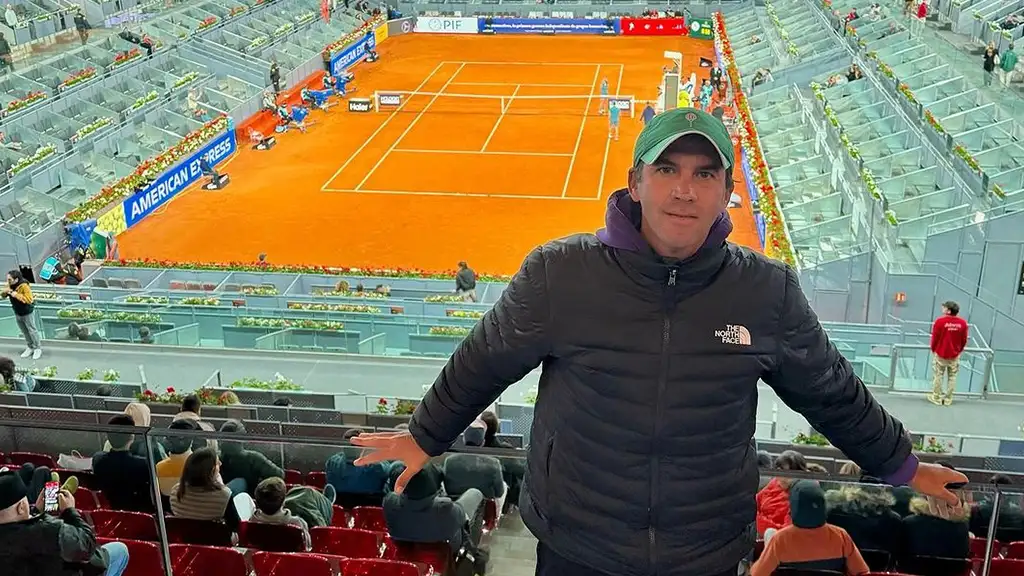 Federico Palermo es un reconocido entrenador de tenis.