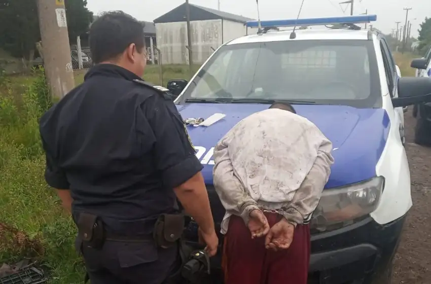 Aprehendieron a un sujeto que intentó robar a un taxista