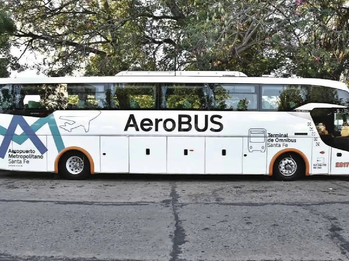 Santa Fe: El martes presentan el micro que viajará al Aeropuerto Metropolitano