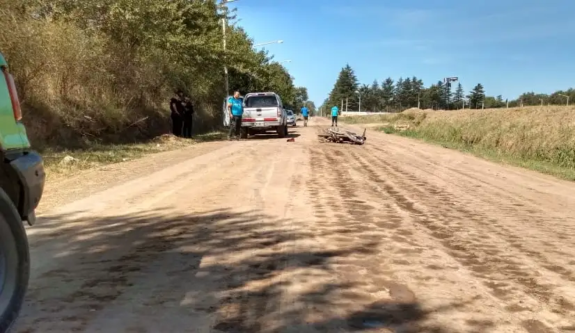 Joven venadense fallece tras chocar en su moto contra una camioneta