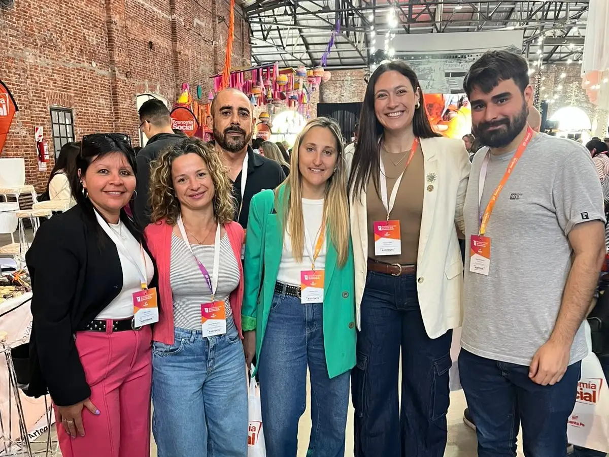 Comitiva venadense en Santa Fe.