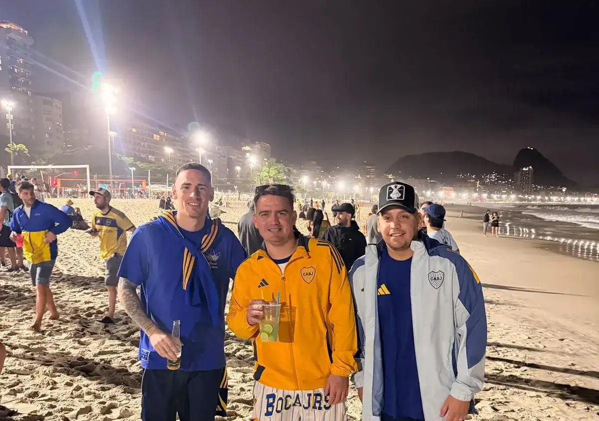 El hincha de Boca, GIan Depetris palpita la previa de la semifinal de la Copa Sudamericana.