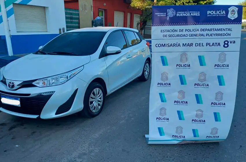 Manejaba un auto robado en la provincia de Chubut