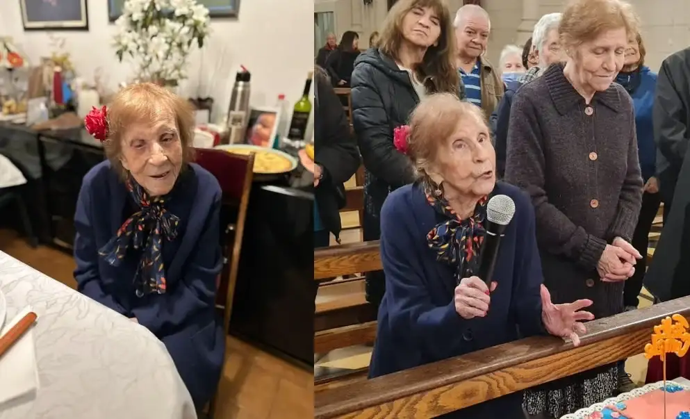 "Mamina" es la mujer más longeva de Argentina.