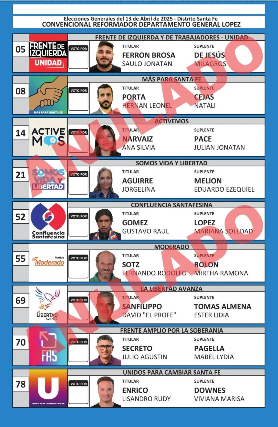 boleta convencionales