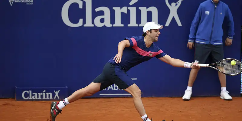 Zeballos trabajó, pero está en 4º de final