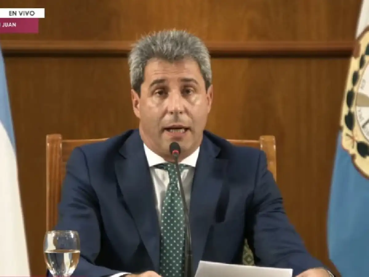 Sergio Uñac: "La Corte Suprema suspendió nuestra voluntad de elegir"