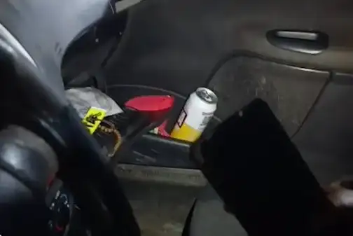 Imprudencia al volante.