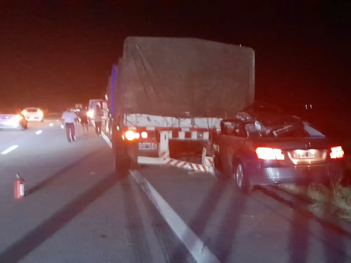 Murió sanfrancisqueño que impactó de atrás un camión en El Fuertecito
