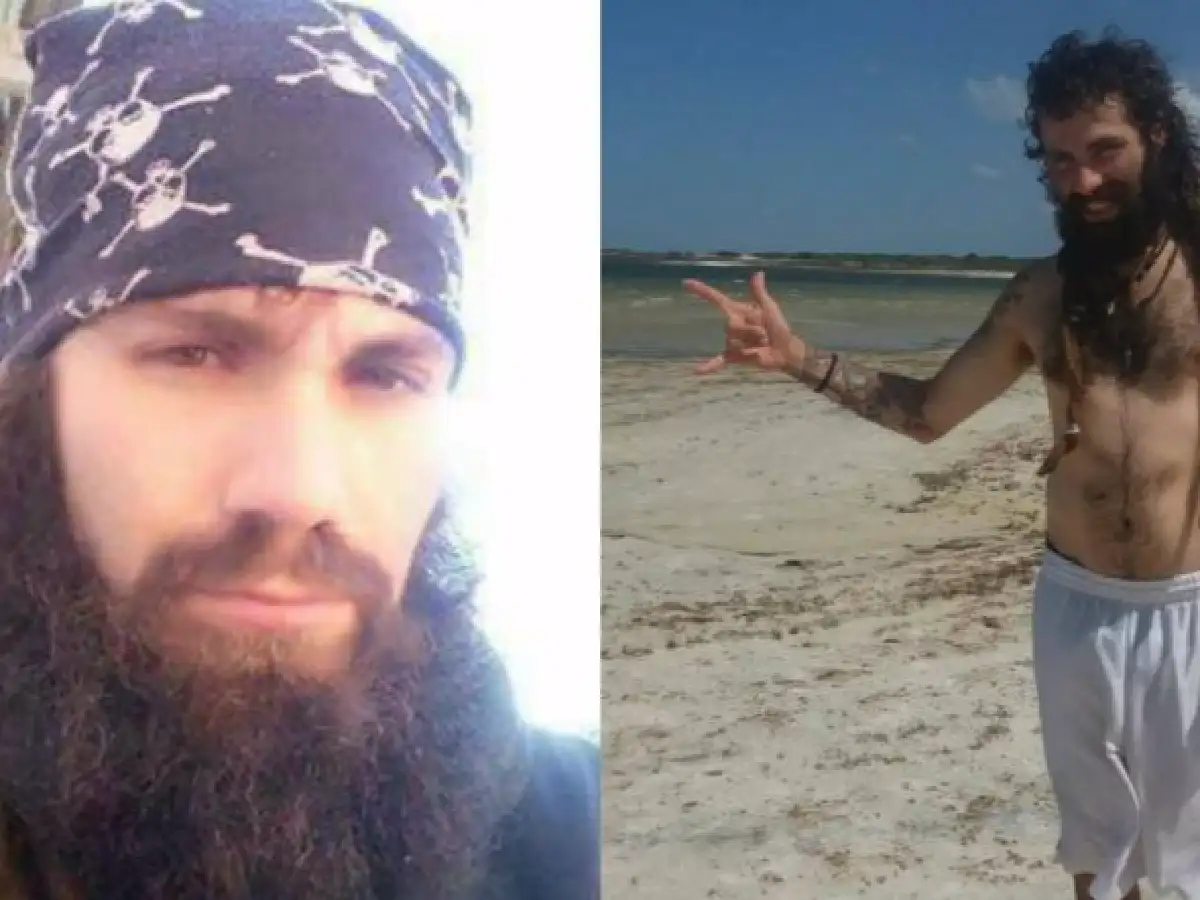 Realizan marcha en la Plaza Cívica por la aparición de Santiago Maldonado