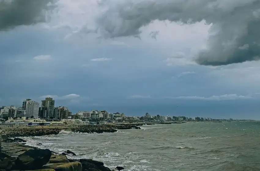 Empezó la temporada de vientos en Mar del Plata
