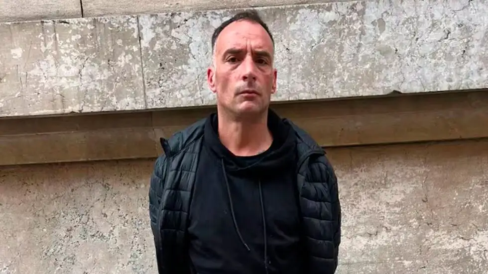 Damián Berruet, el condenado.