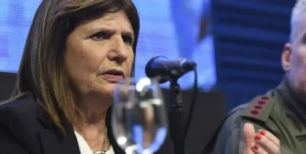 Bullrich consideró que la amenaza de "un muerto" no va a detener el accionar de las fuerzas de seguridad en este tipo de situaciones.