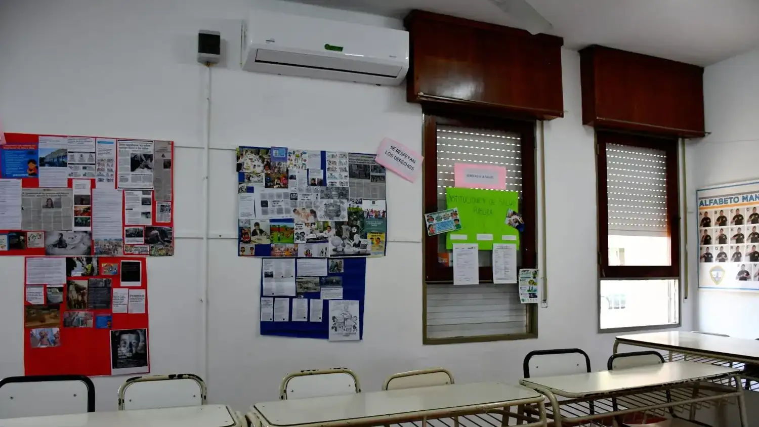 Instalaron 19 nuevos equipos de climatización en escuelas y jardines