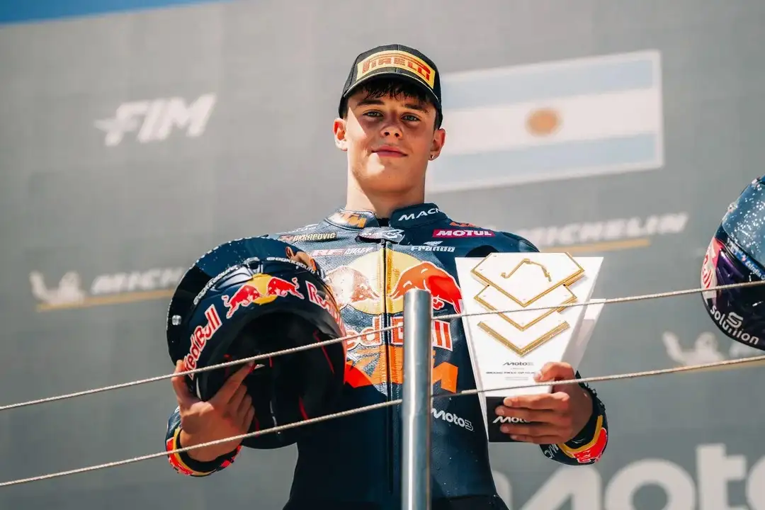 El argentino Valentín Perrone consiguió la mejor posición de su carrera