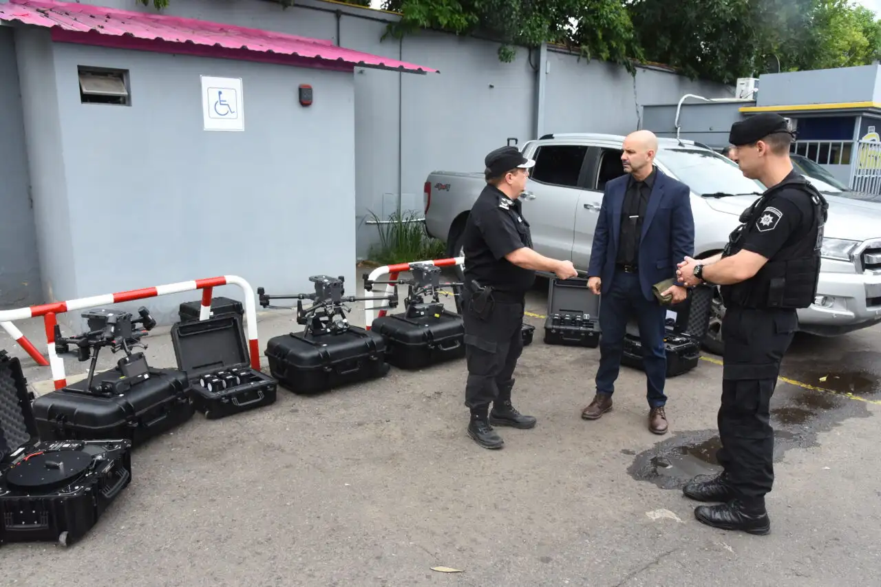 El gobierno de la provincia incorporó drones para tareas de prevención