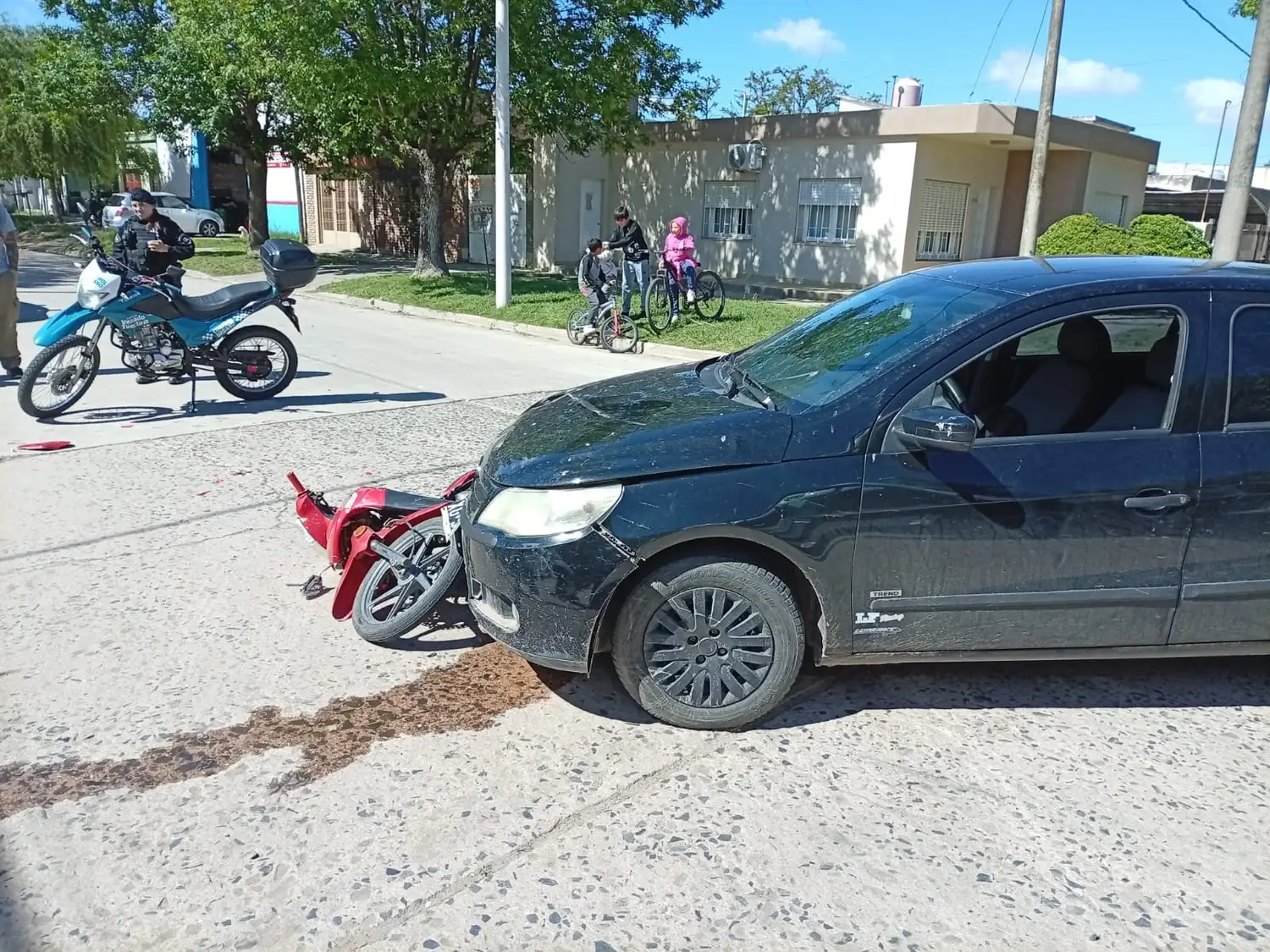 El episodio ocurrió a las 10 de la mañana- Foto: BVVT