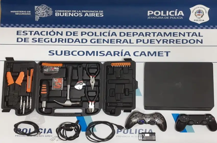 "Los pibes play": entraron a una casa y se robaron una consola de video juegos y el joystick