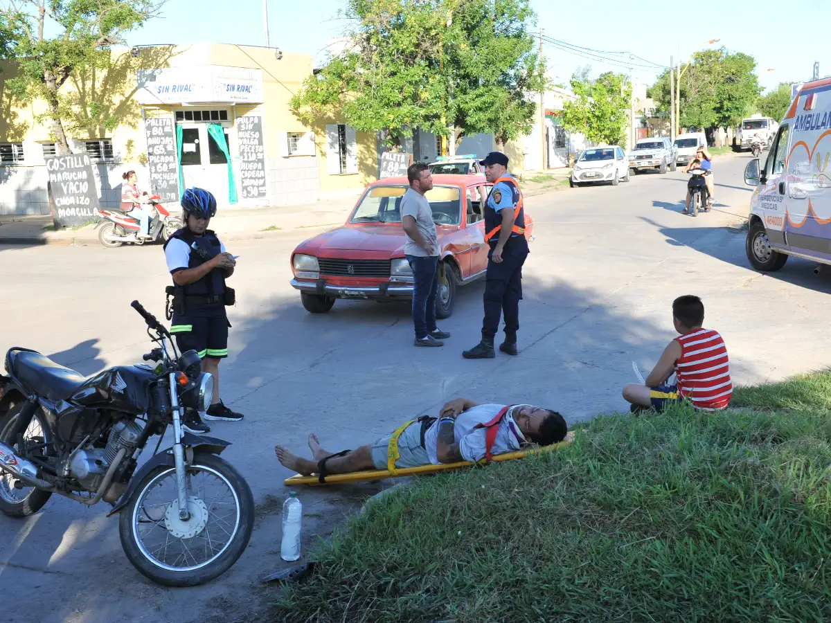 Al menos dos accidentes hoy protagonizados por motos   