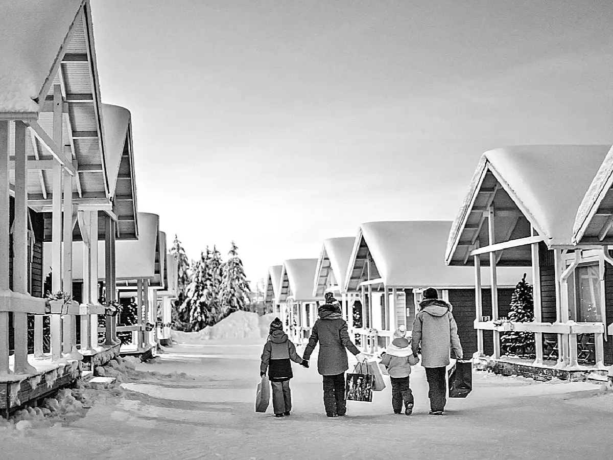 Un viaje a la casa de Papá Noel 