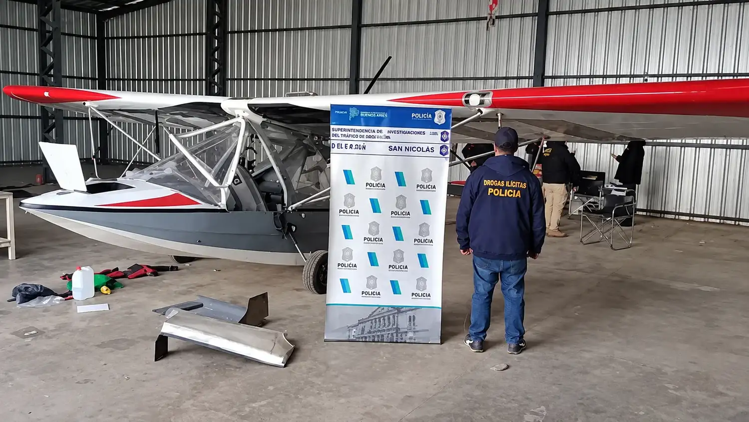 Cayó una banda narco que trasladaba droga en un hidroavión de USD 70 mil