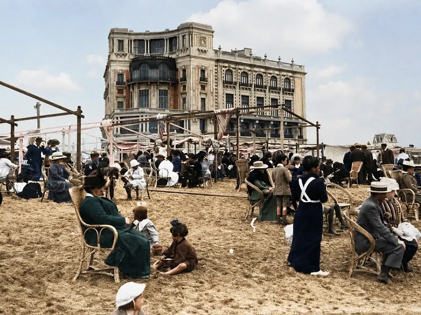 Mar del Plata 1910. Foto: Marta Menedez.