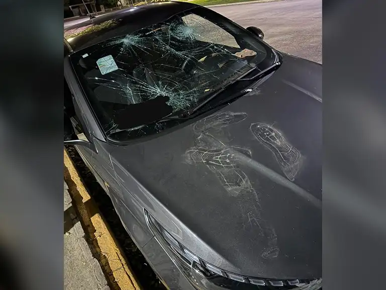 Detienen en Brinkmann a cuatro jóvenes acusados de provocar daños