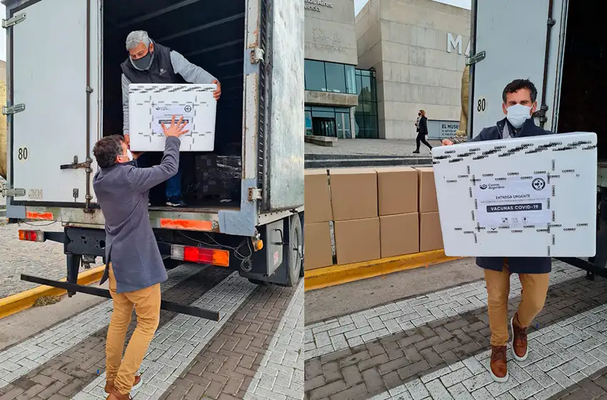 Récord de vacunas: llegaron más de 16 mil dosis a Mar del Plata