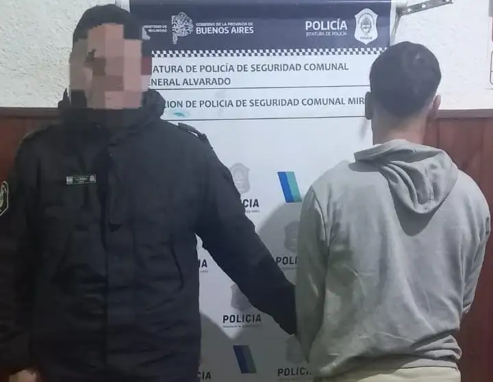 Los efectivos identificaron al sospechoso y constataron que registraba una orden de captura activa vinculada con el hecho.