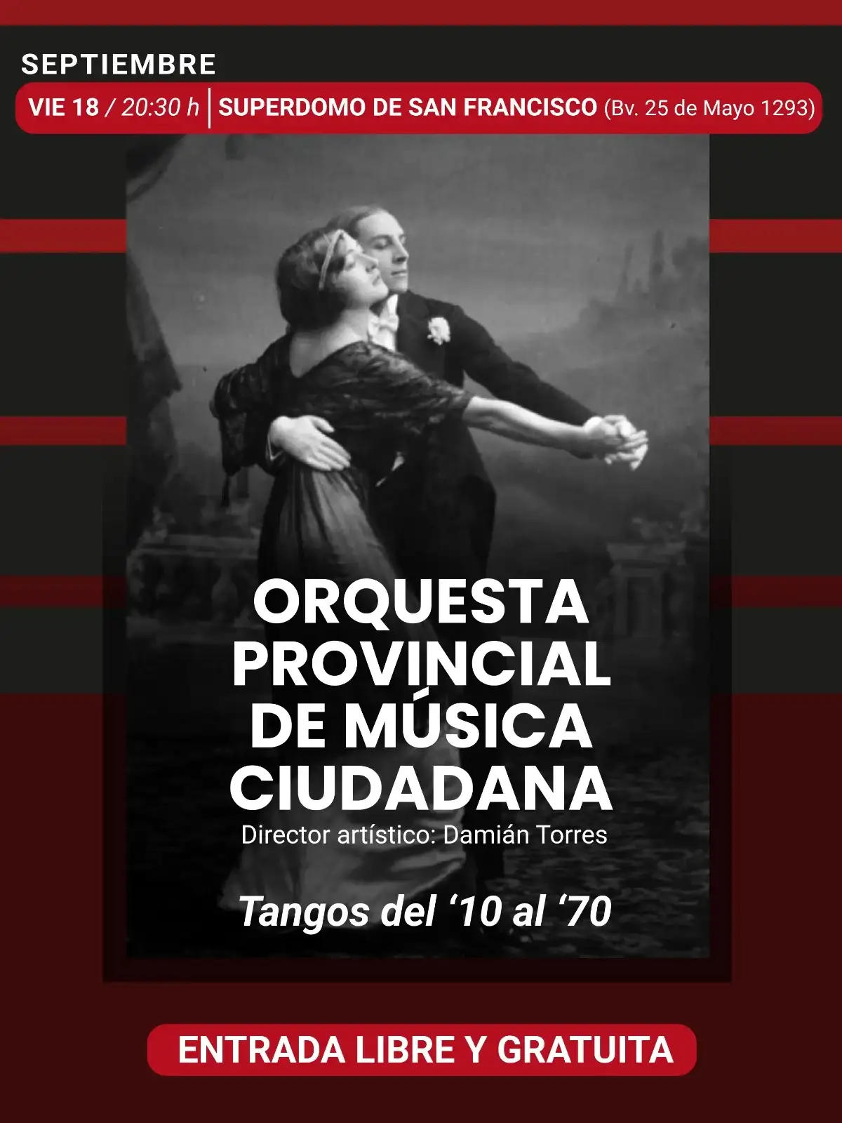 Orquesta Provincial de Música Ciudadana estará en el Superdomo