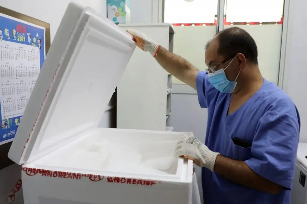La provincia recibió un nuevo lote de vacunas Sputnik V