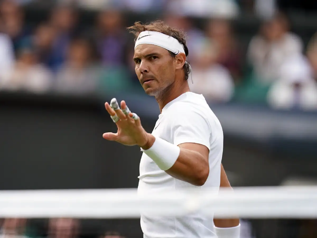 Nadal se bajó de Wimbledon por una lesión abdominal